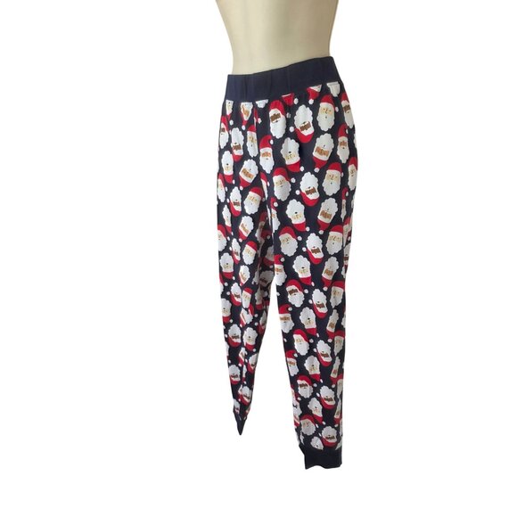 Family PJs by Macys Santa Clause Lounge Pajama Pants Women Sz M Cotton NEW - Picture 5 of 7